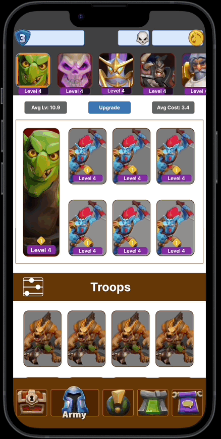 Leader info access flow