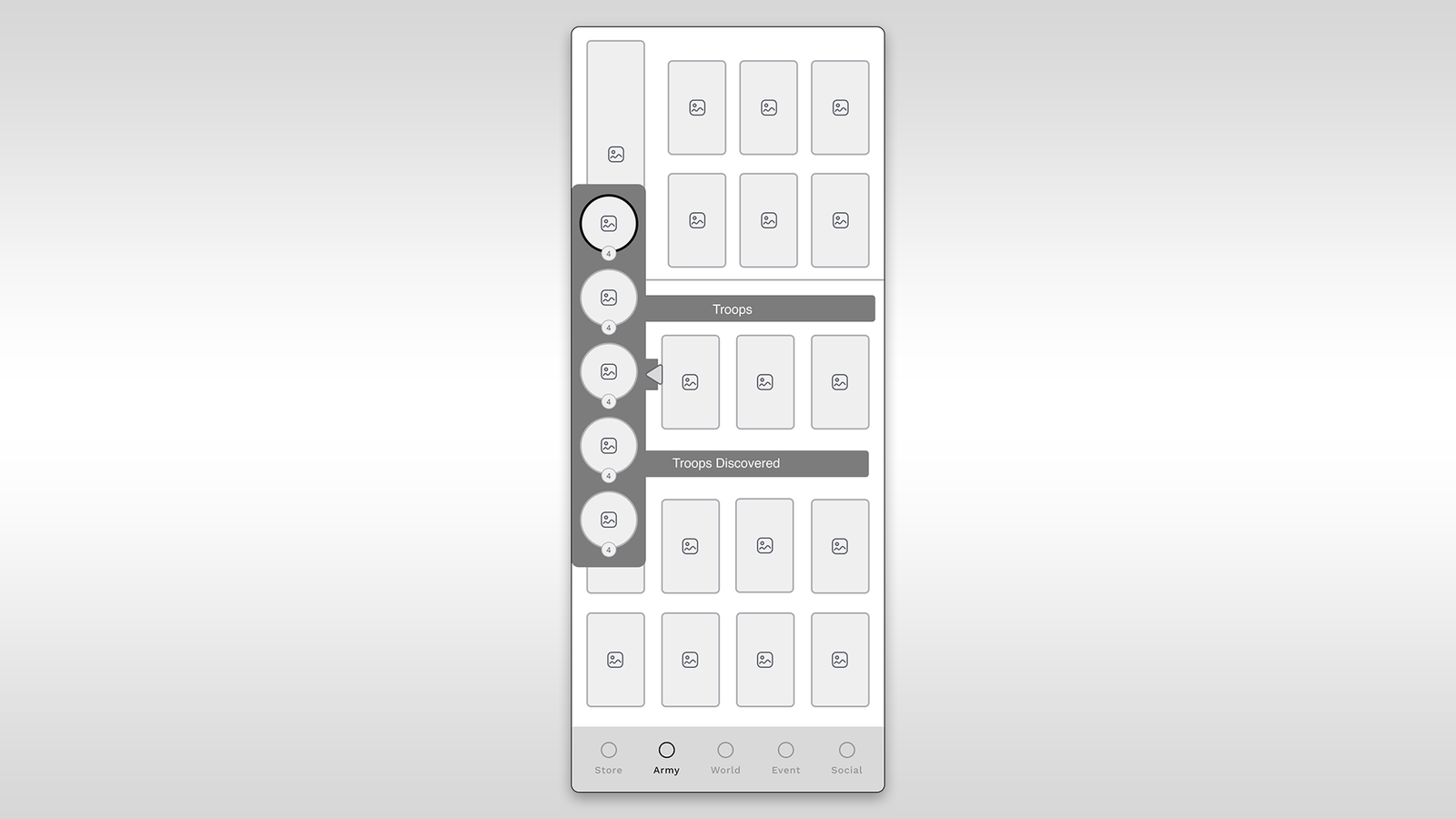 Option 2 - Expandable panel